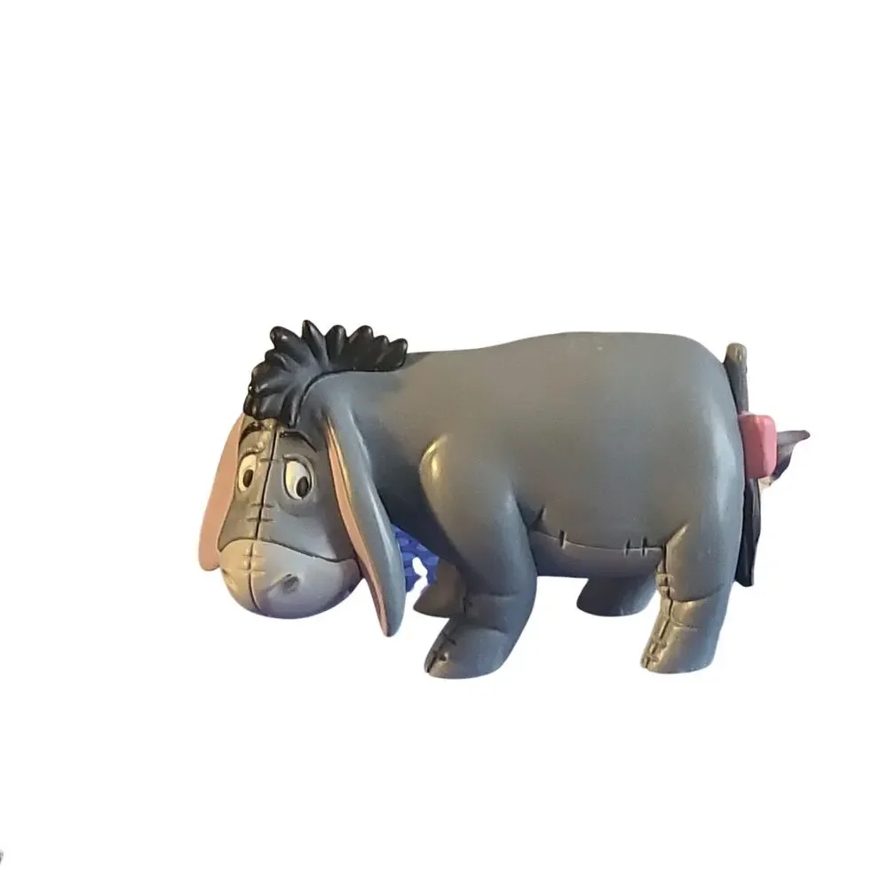 EEYORE WINNIE THE POOH DISNEY 2”-3” ACTION FIGURE SOLID PVC TOY (PRE-OWNED)